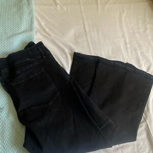 Lane Bryant ultra high rise flare jeans